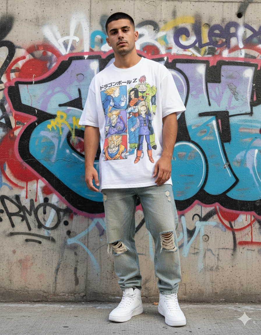 T-shirt Anime 'Anime ' Goku' Club'