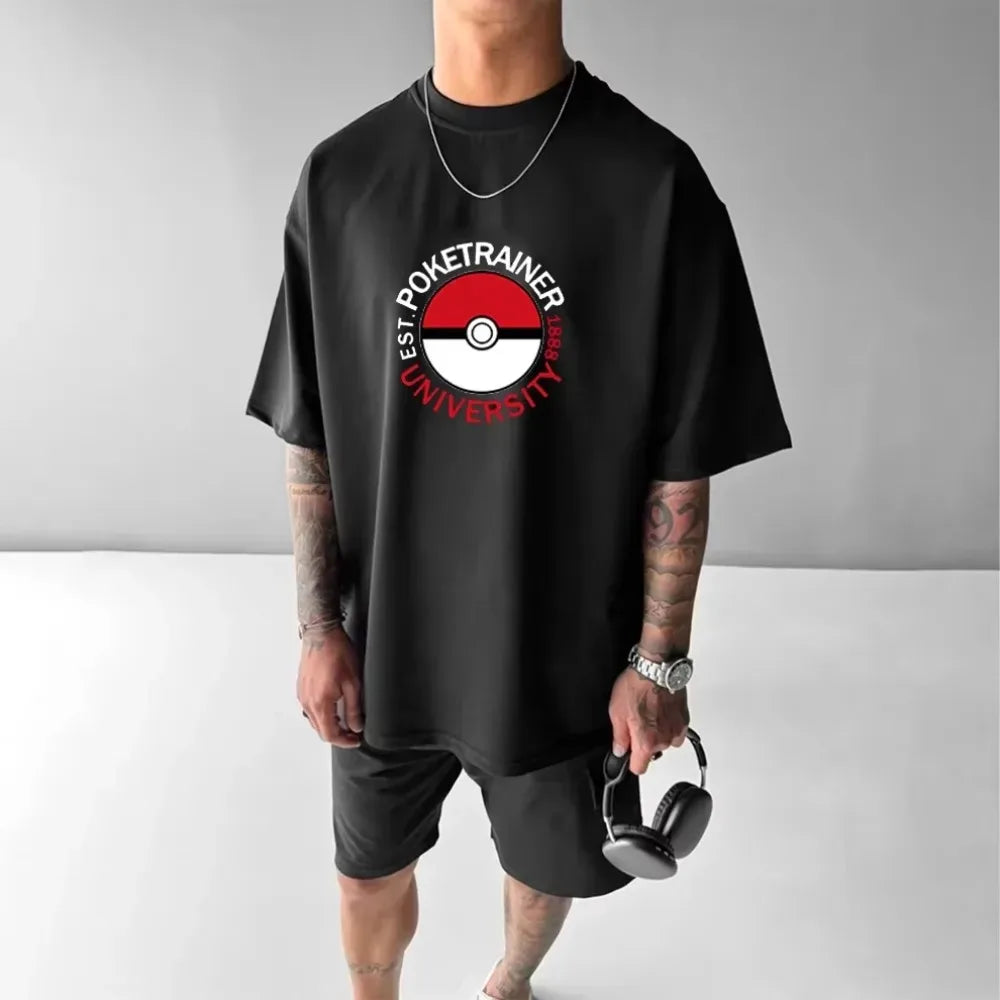 T-shirt Vintage '' Pokémon Cartoon' Édition Limitée'
