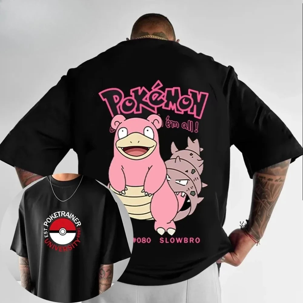 T-shirt Vintage '' Pokémon Cartoon' Édition Limitée'