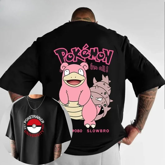 T-shirt Vintage '' Pokémon Cartoon' Édition Limitée'